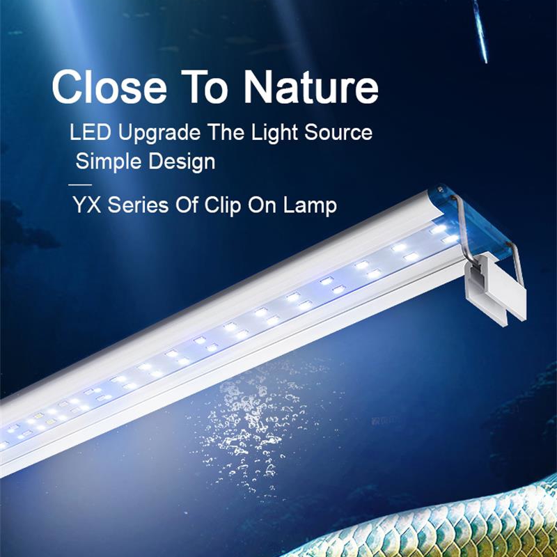 防水クリップ付きランプ拡張可能水槽用水槽用スーパースリムle - Aquarium Marine Lights のレビューと価格