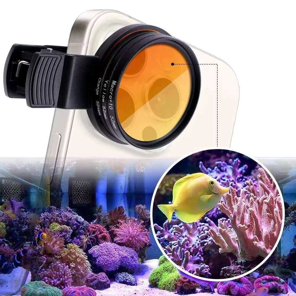 水族館レンズ 37 ミリメートル/52 ミリメートル水槽海洋 - Reef Tank Filter のレビューと価格