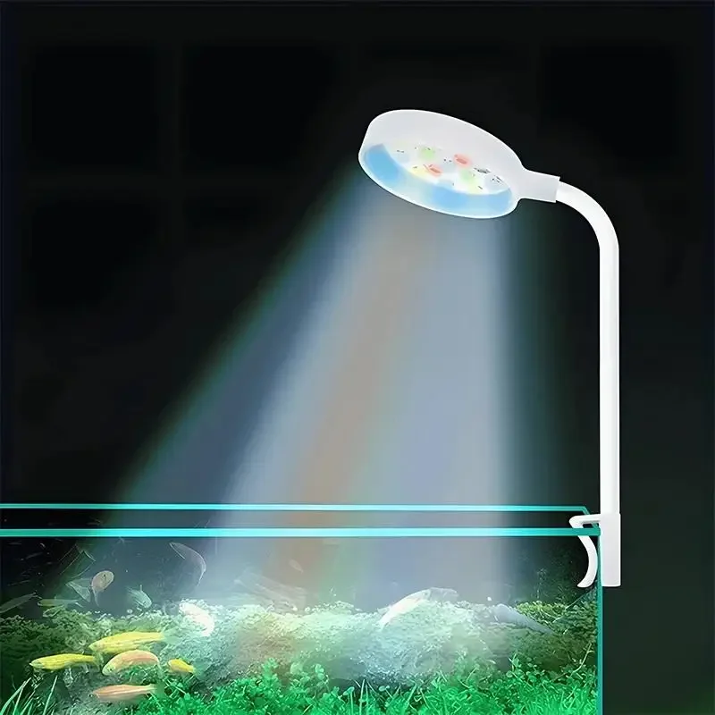 アダプター付き水族館ライト LED クリップオン水槽ライト、 - Aquarium Marine Lights のレビューと価格