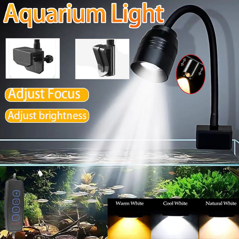 USB水槽ライト照明植物育成ライト超薄型LED 3W水生植物 - Aquarium Marine Lights のレビューと価格