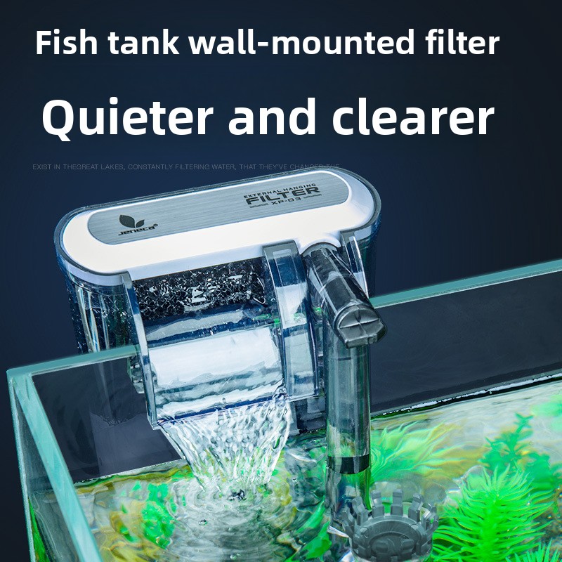 水槽フィルター三役一体型浄水循環滝小型外部養殖用酸素供給ウォ - Reef Tank Filter のレビューと価格