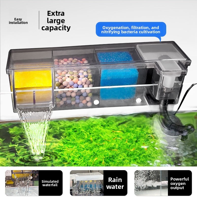 多室生化学フィルター水槽トップハンギングバクテリア培養壁掛け - Reef Tank Filter のレビューと価格