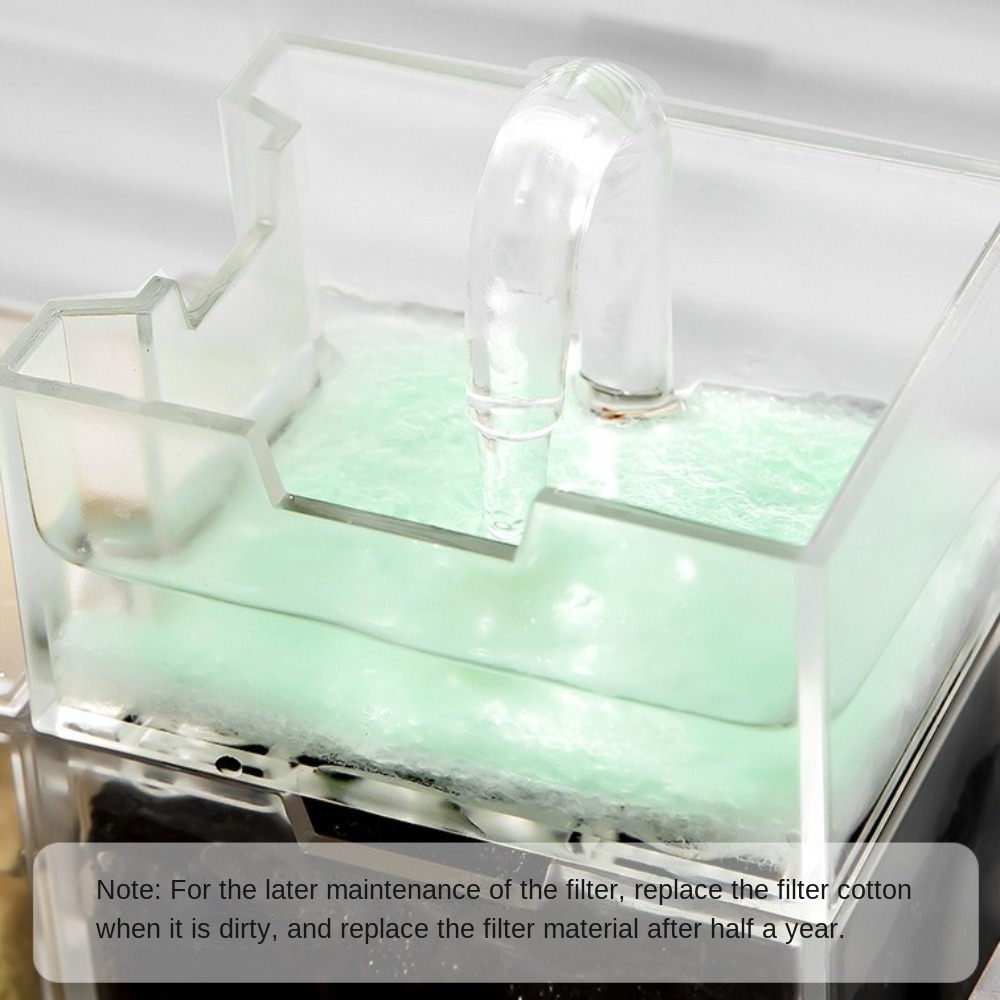 3in1外部式水槽フィルター プラスチック製静音フィッシュタ - Reef Tank Filter のレビューと価格