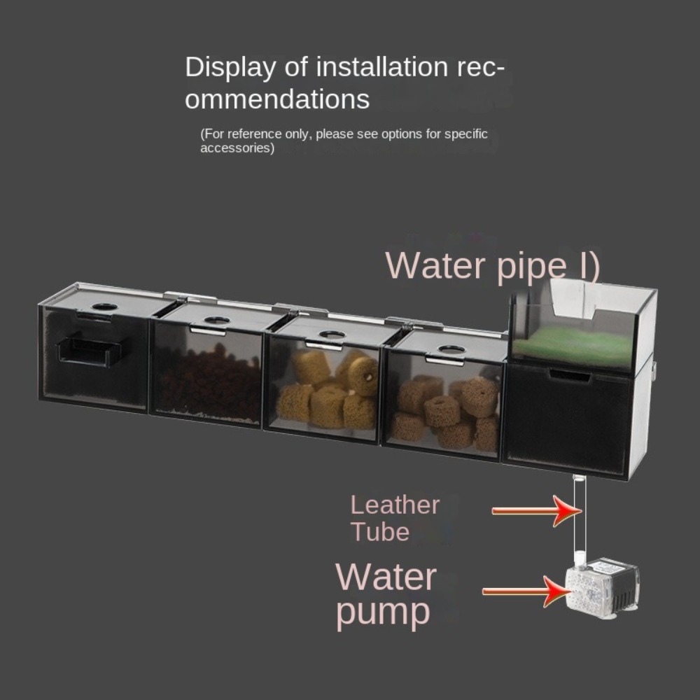 3in1外部式水槽フィルター プラスチック製静音フィッシュタ - Reef Tank Filter のレビューと価格
