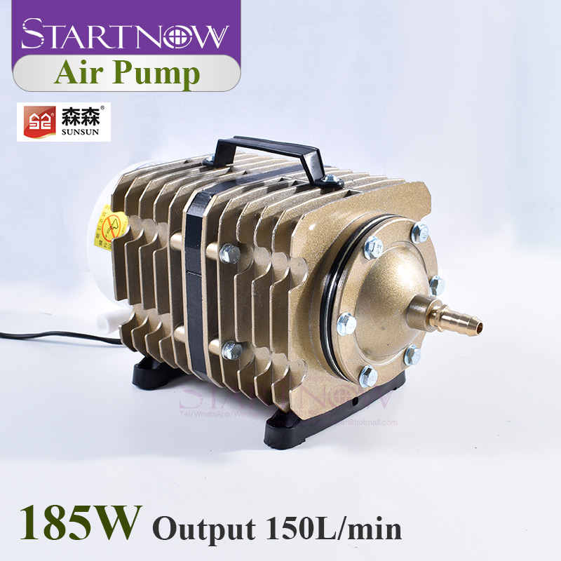 220V 185W 150L/min 電磁式エアコンプレッサ - Reef Tank Filter のレビューと価格