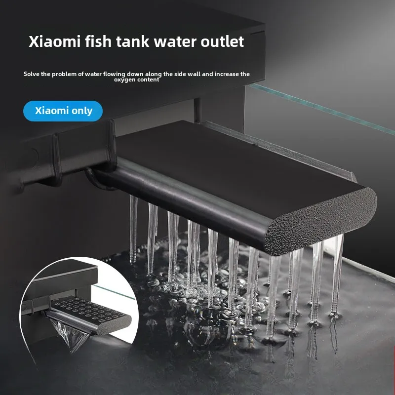 Xiaomi スマート水槽の滝出口の改修で酸素を増やす - Marine Fish Tank のレビューと価格