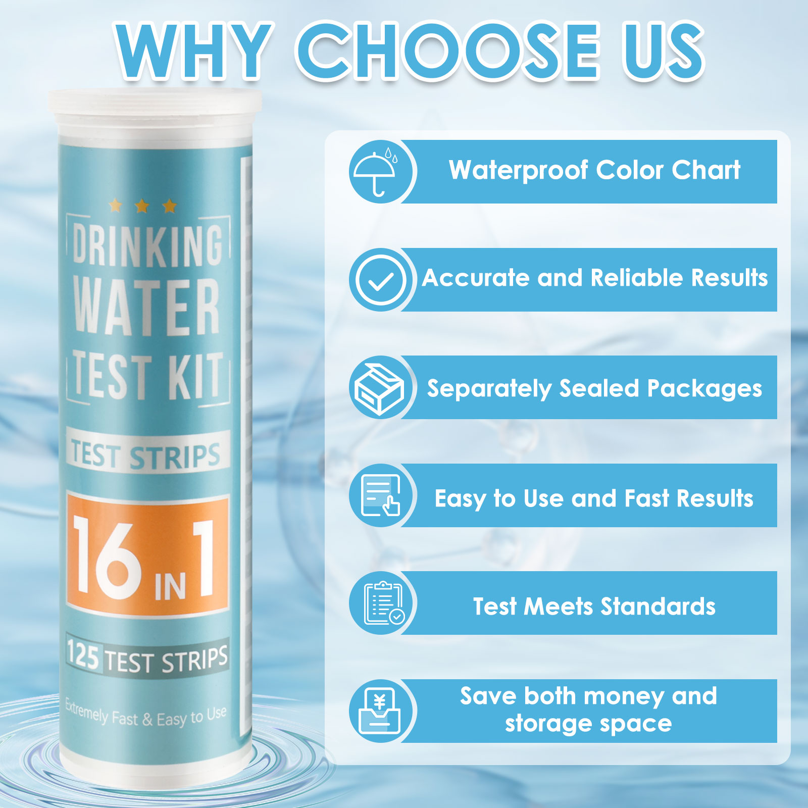 5-17 in 1 水族館テストストリップ水質テストストリッ - Saltwater Tank のレビューと価格