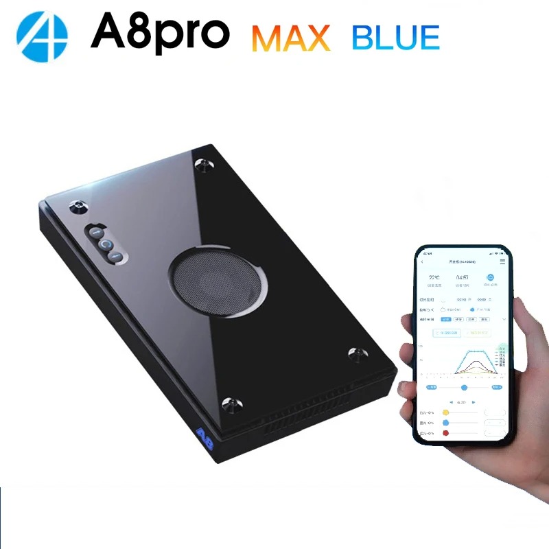 A8Pro II Max サンゴ礁海洋 LED 240W 8 - Reef Lighting のレビューと価格