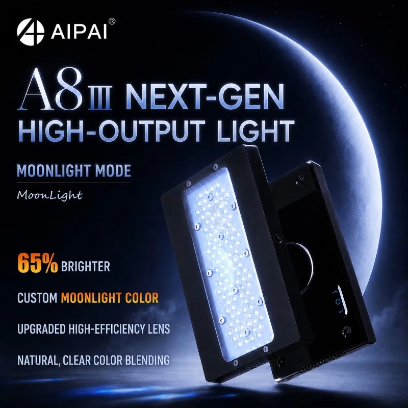 AIPAI A8 IIIシリーズ A8SE/A8 Pro フ - Reef Lighting のレビューと価格