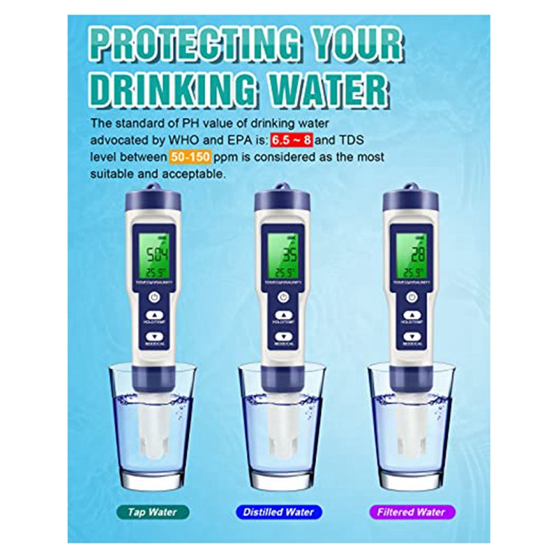 TDSメーター、0-200000 PPMメーター、0-14  - Saltwater Tank のレビューと価格